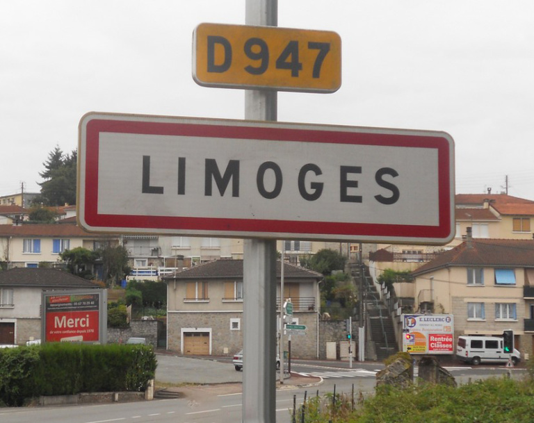 Panneau Limoges