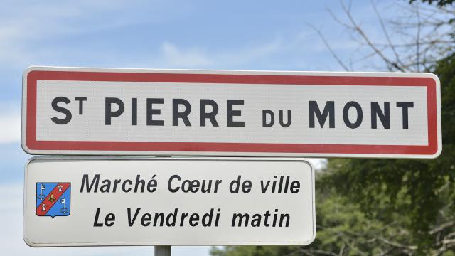 Panneau Saint-pierre-du-mont